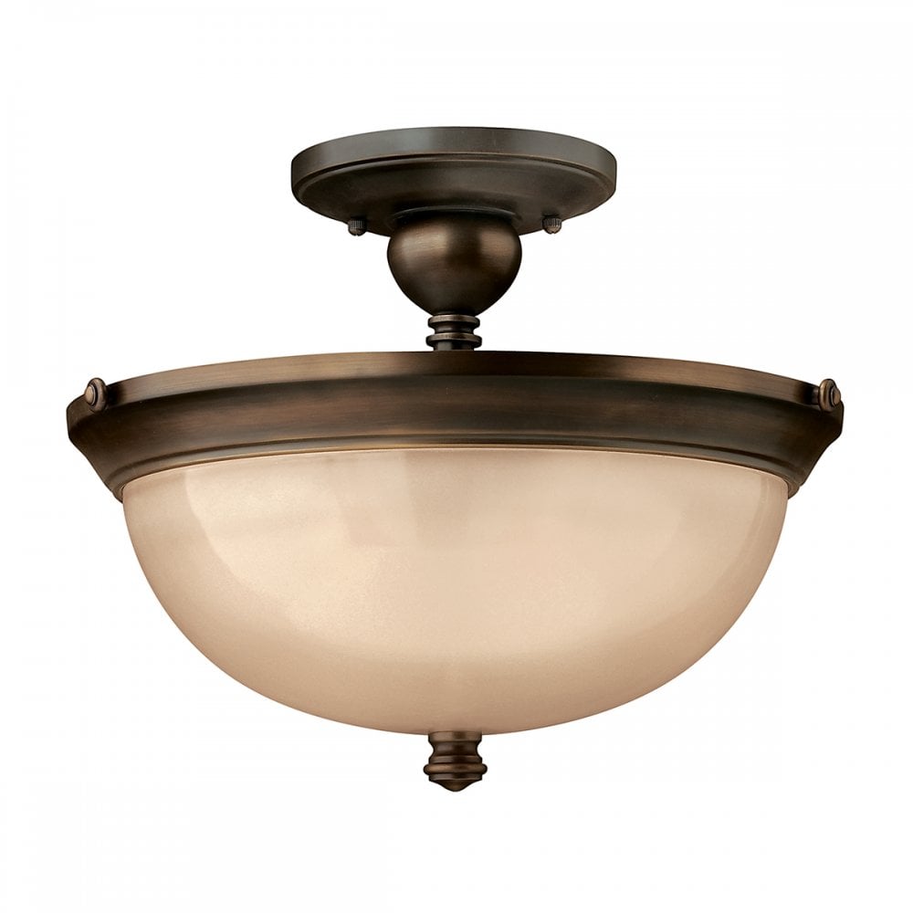 HK/MAYFLOWER/SF Mayflower 3 Light Semi-flush
