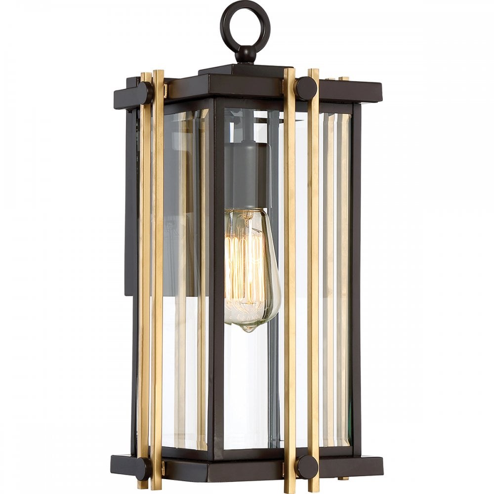 QZ/GOLDENROD2/M Goldenrod Medium Wall Lantern