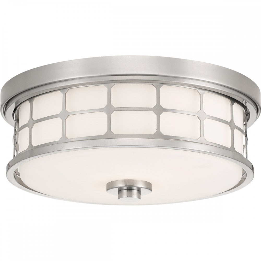 QZ/GUARDIAN/F BN Guardian 2 Light Flush Mount
