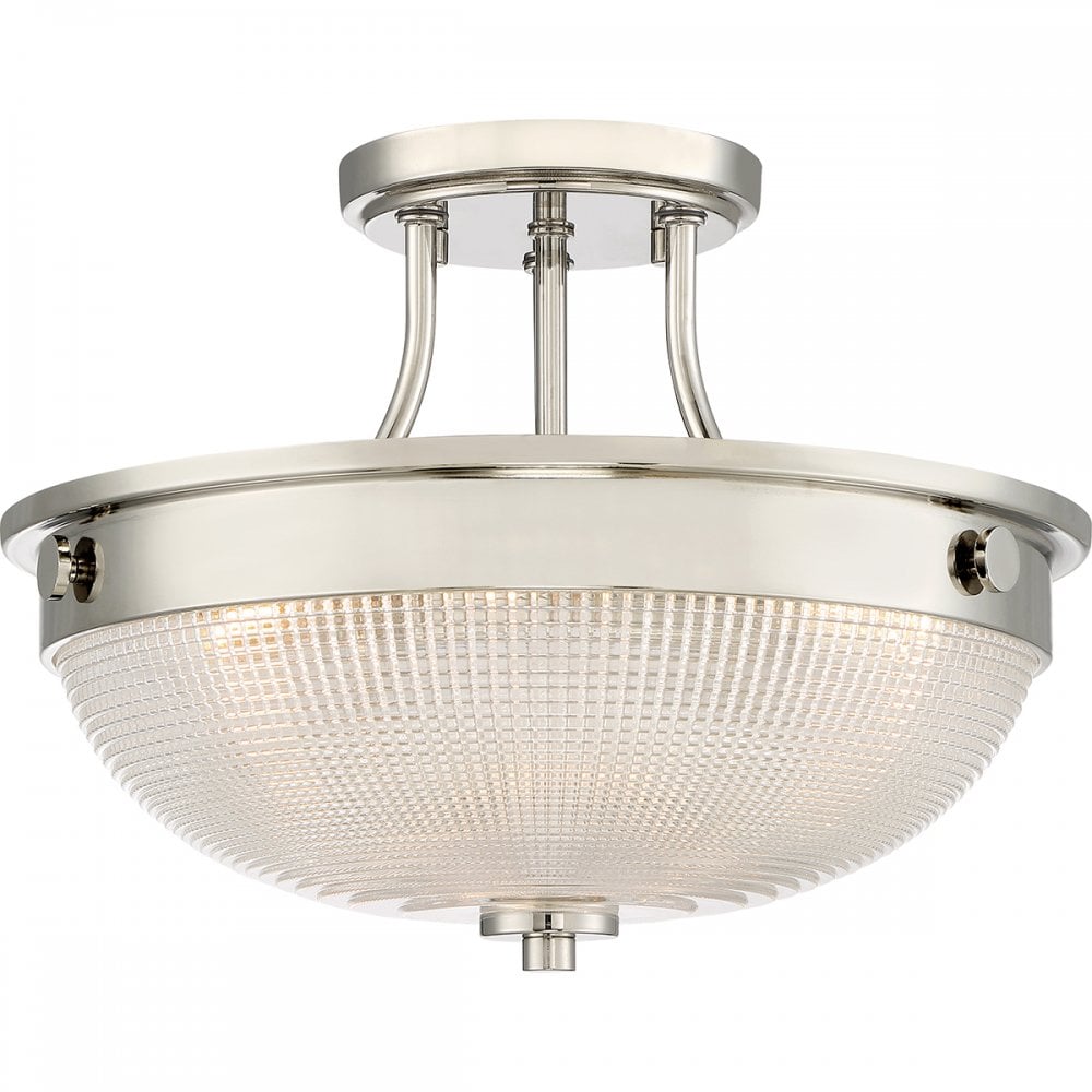 QZ/MANTLE/SF IS Mantle 2 Light Semi-flush