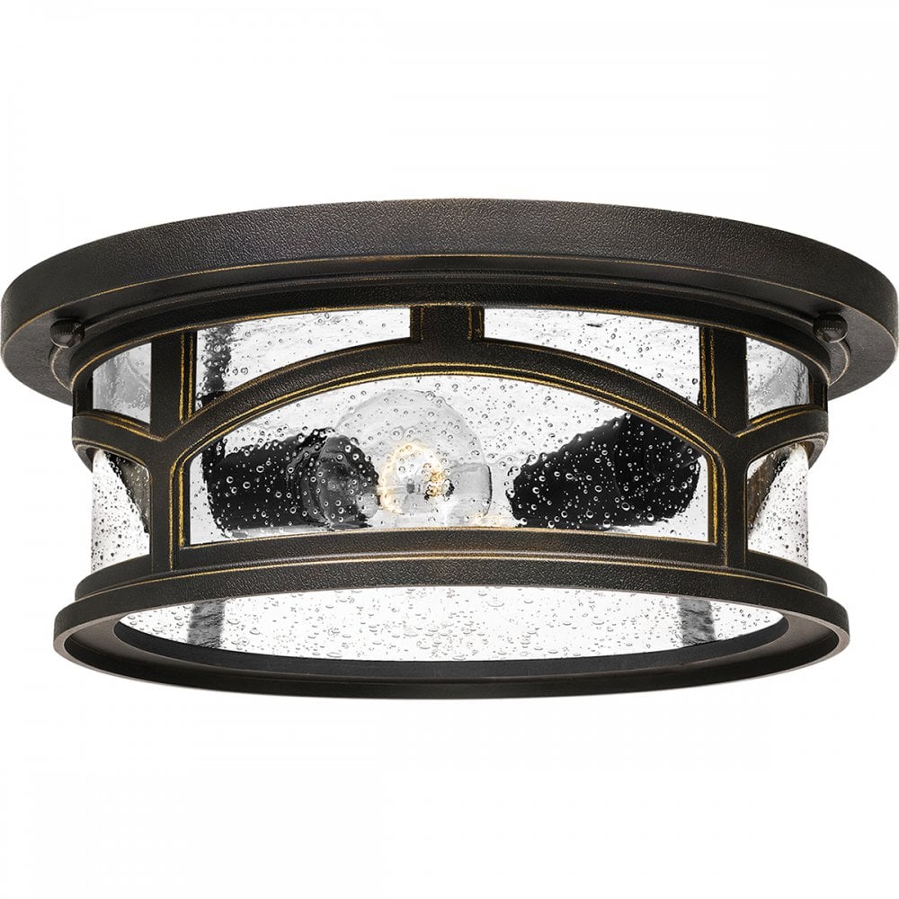 QZ/MARBLEHEAD/F Marblehead 2 Light Flush Mount