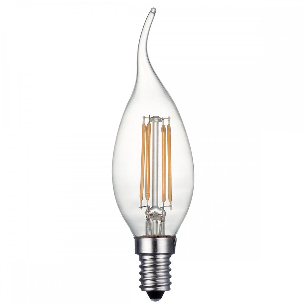 Dar Pack Of 5 E14 4w LED Dimmable Candle Lamp
