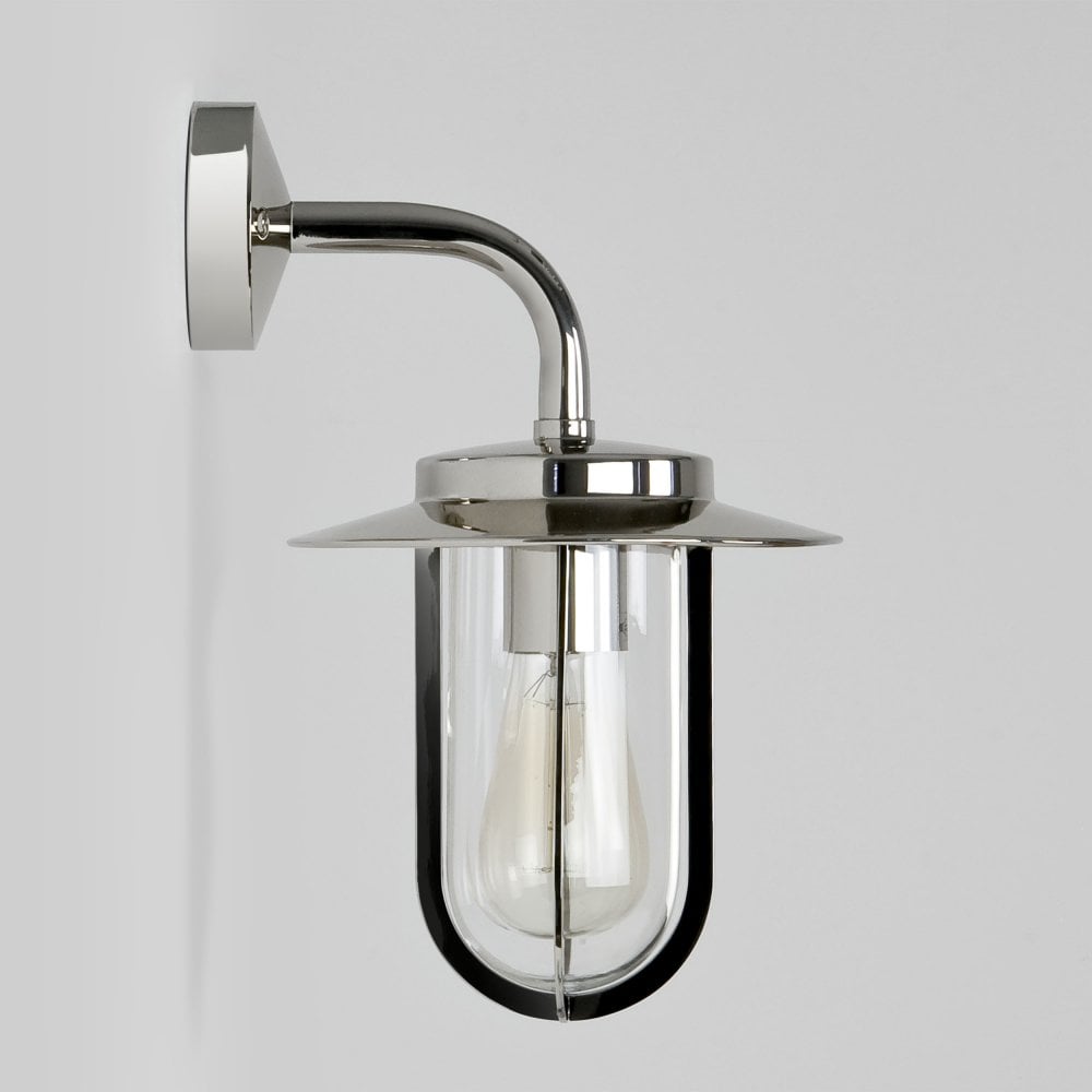 1096001 Montparnasse Wall Outdoor Wall Light Polished Nickel