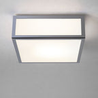 1121009 Mashiko 200 Square Bathroom Ceiling Light Polished Chrome