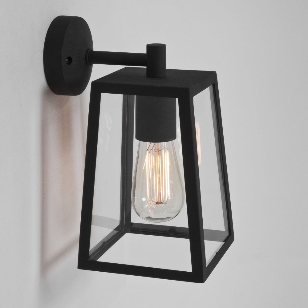1306001 Calvi Wall 215 Outdoor Wall Light Textured Black