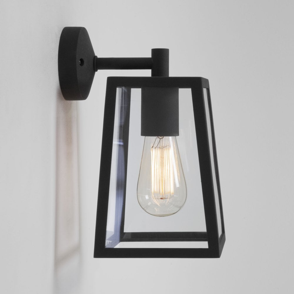 1306001 Calvi Wall 215 Outdoor Wall Light Textured Black
