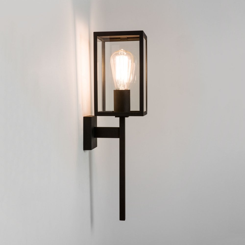1369006 Coach 130 Outdoor Wall Light Textured Black