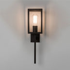 1369006 Coach 130 Outdoor Wall Light Textured Black