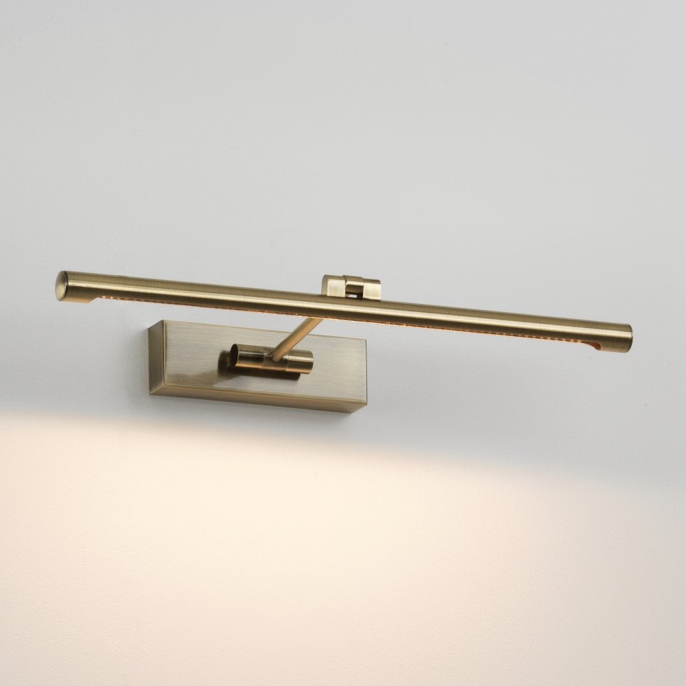 1115012 Goya 460 LED Picture Light Brushed Antique Brass
