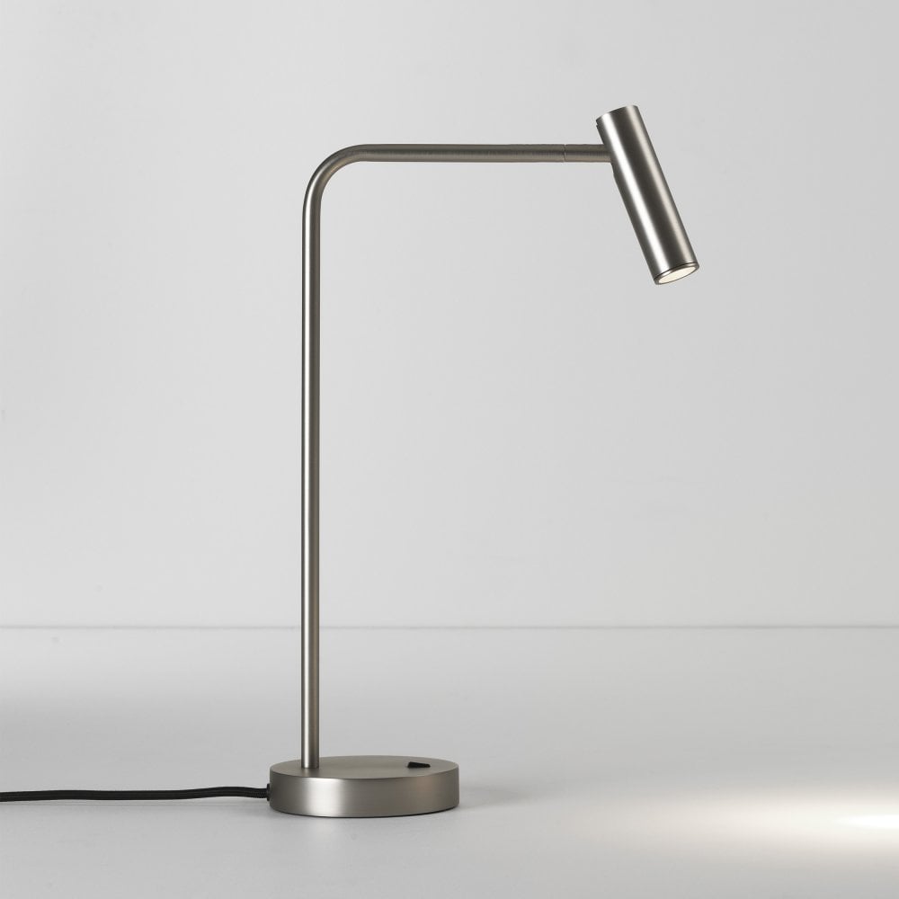 1058057 Enna Desk LED Table Lamp Matt Nickel