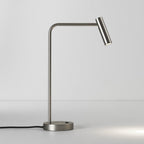 1058057 Enna Desk LED Table Lamp Matt Nickel