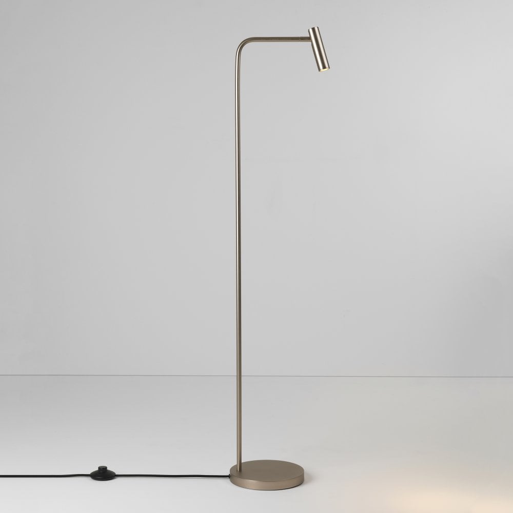 1058058 Enna Floor LED Floor Lamp Matt Nickel