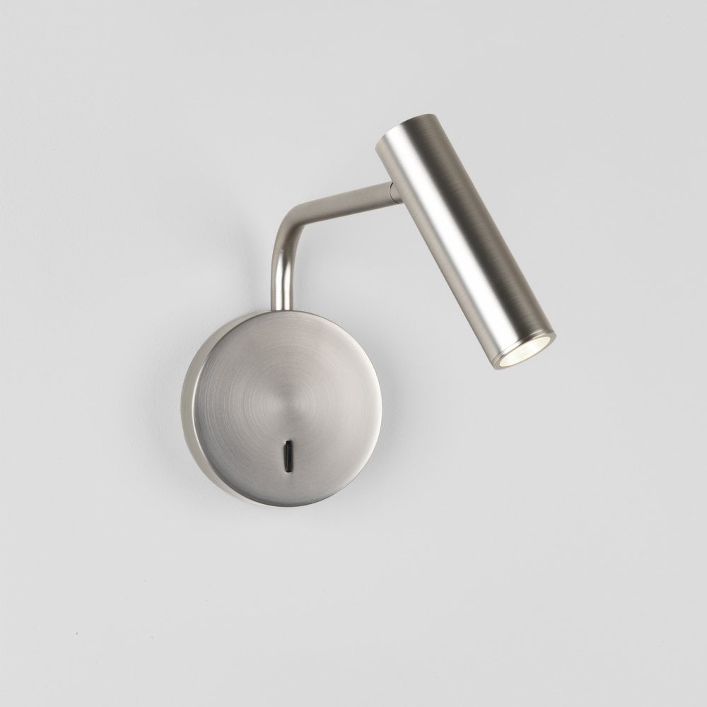 1058056 Enna Wall LED Reading Light Matt Nickel