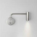 1058056 Enna Wall LED Reading Light Matt Nickel