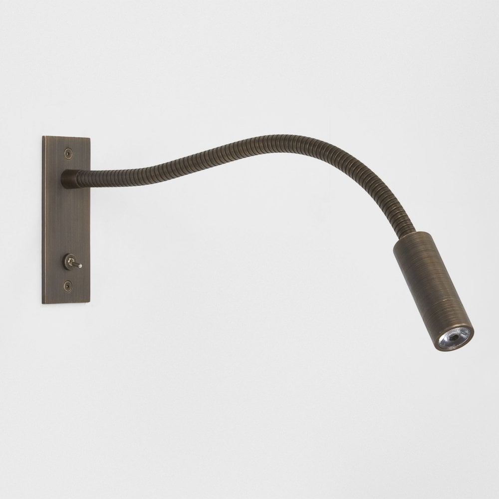 1295003 Leo Switched LED Reading Light Bronze