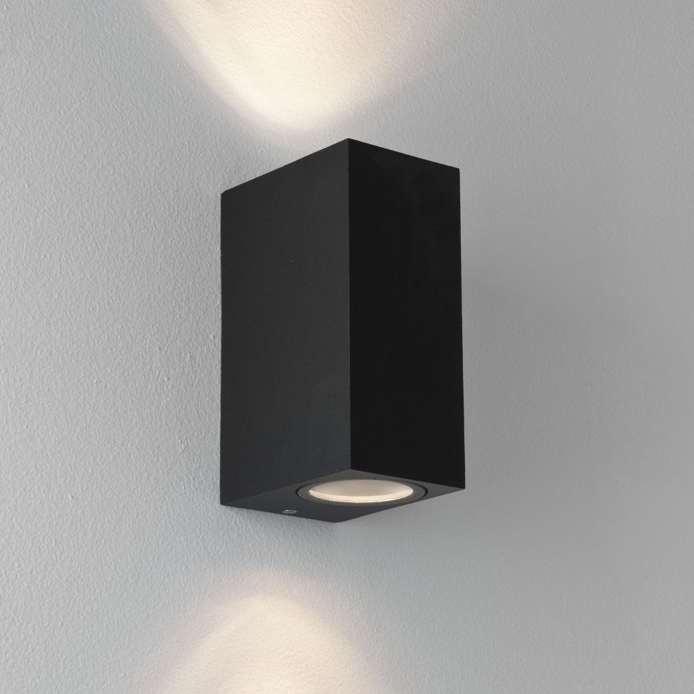 1310004 Chios 150 Outdoor Wall Light Textured Black