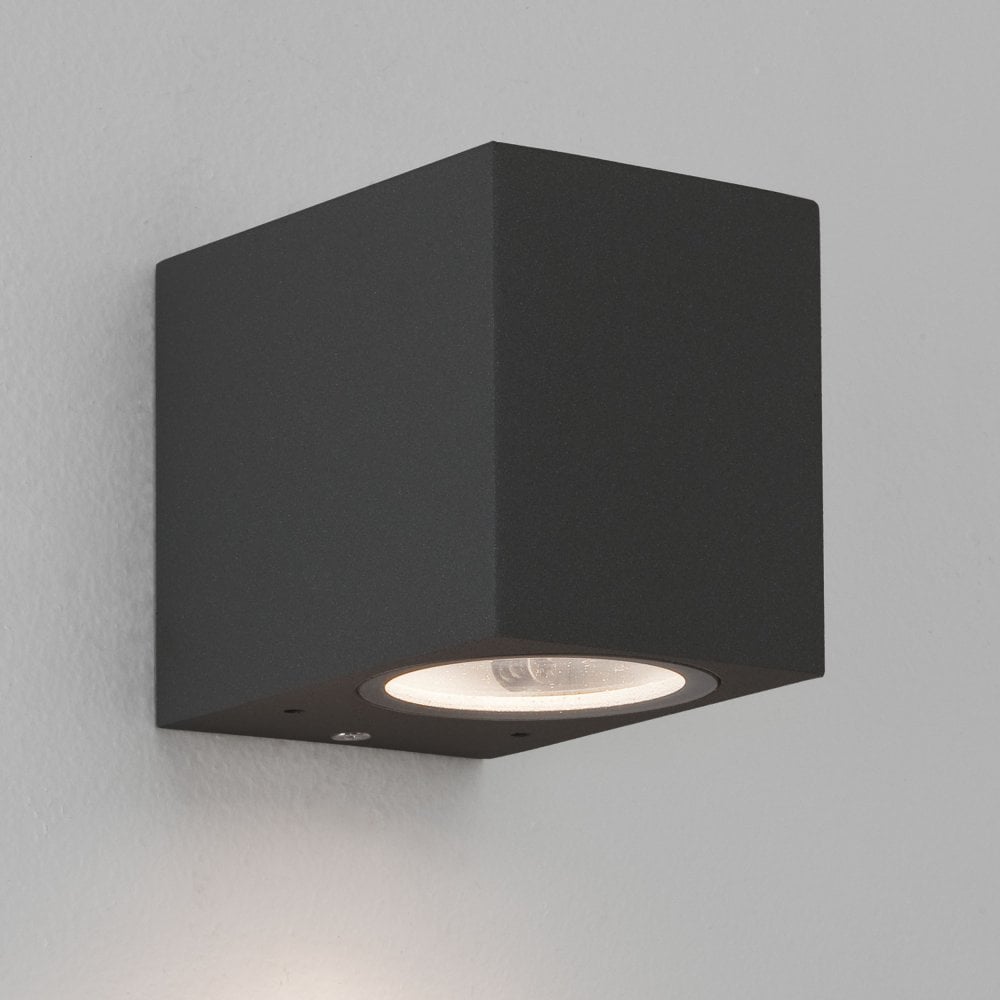 1310002 Chios 80 Outdoor Wall Light Textured Black