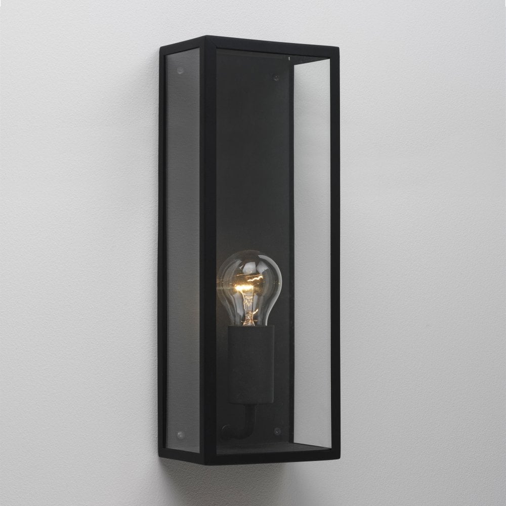 1183029 Messina 130 Outdoor Wall Light Textured Black