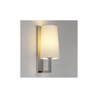 1214004 Riva 350 Matt Nickel Bathroom Wall Light