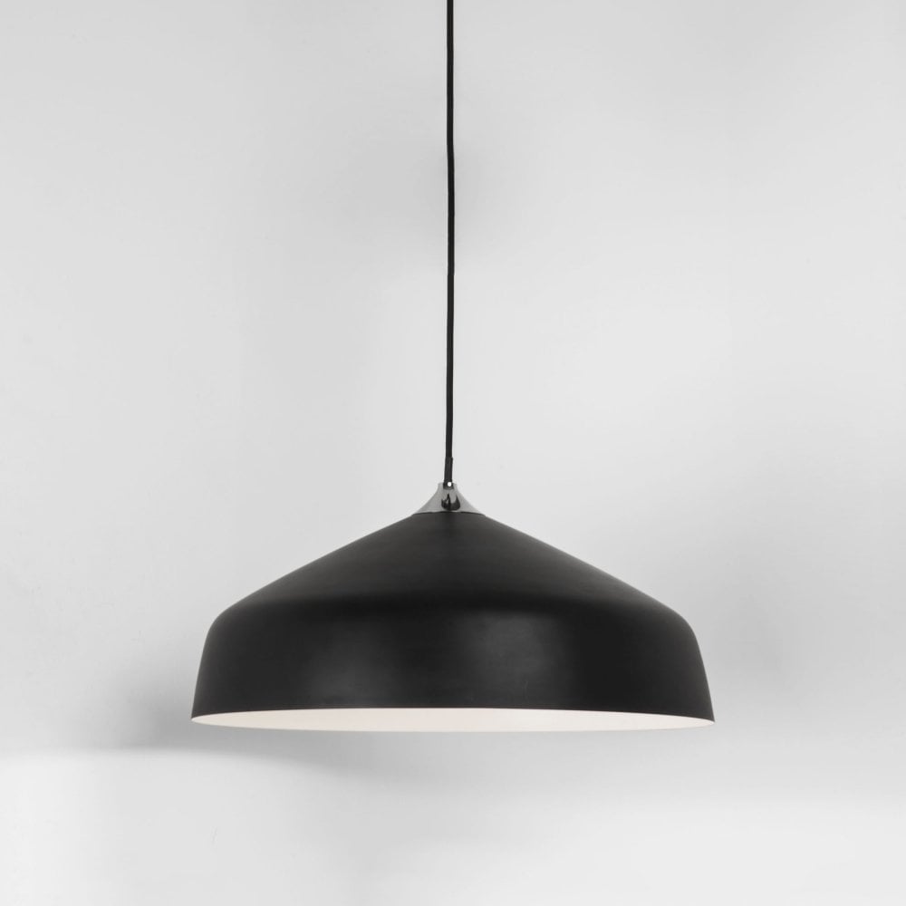 1361002 Ginestra 400 Pendant Light Matt Black (S)