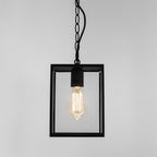 1095010 Homefield Pendant 240 Outdoor Pendant Light Textured Black