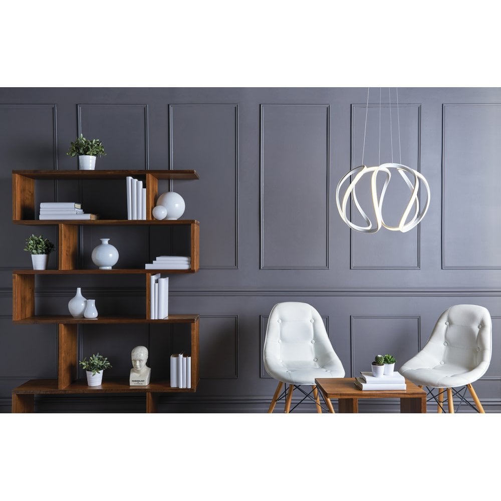 Dar ALO862 Alonsa Pendant Large White LED