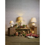 Dar LAY4233/X Layer Table Lamp Cream