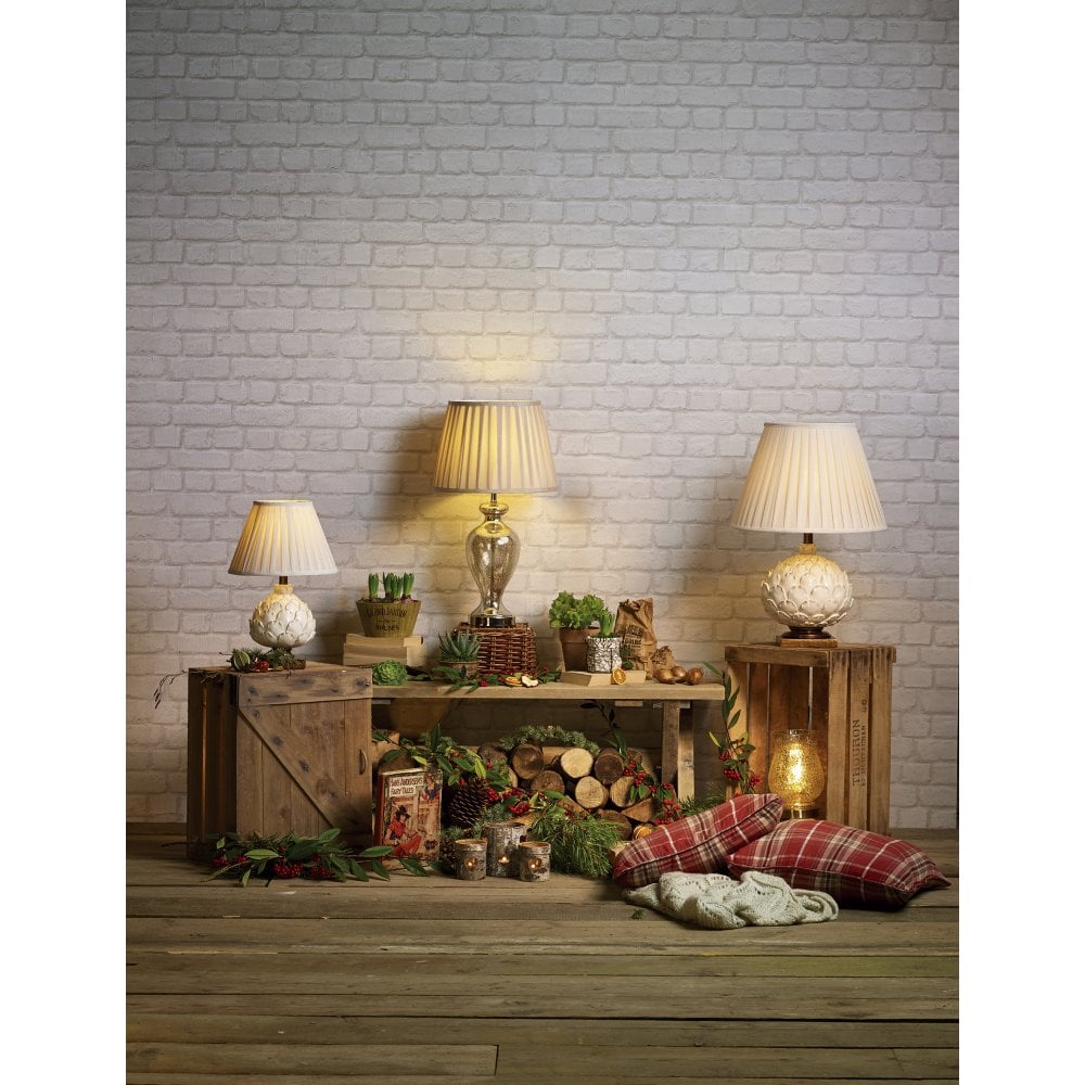 Dar LAY4233/X Layer Table Lamp Cream