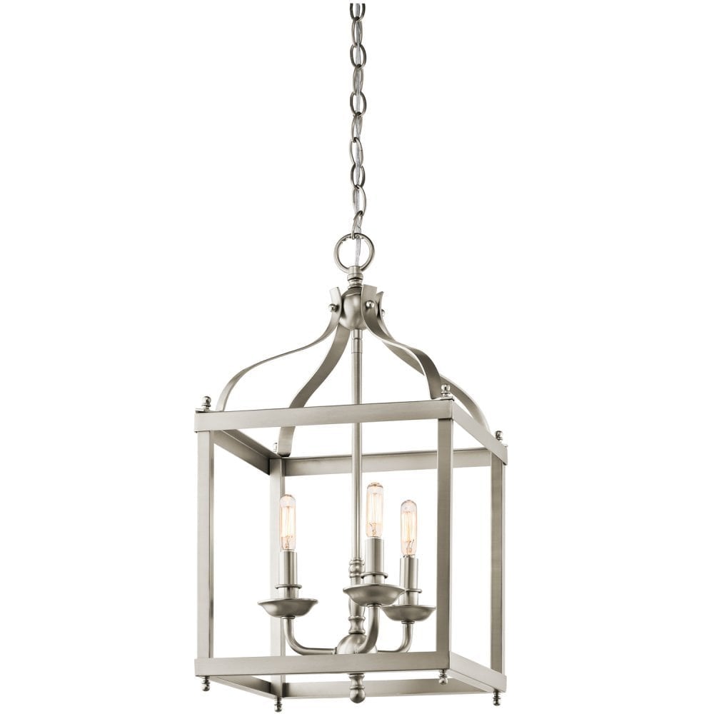KL/LARKIN/P/M NI Larkin Medium Pendant Brushed Nickel (S)
