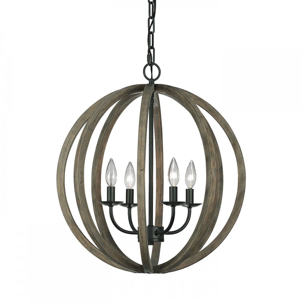 FE/ALLIER/4P WW Allier 4 Light Pendant