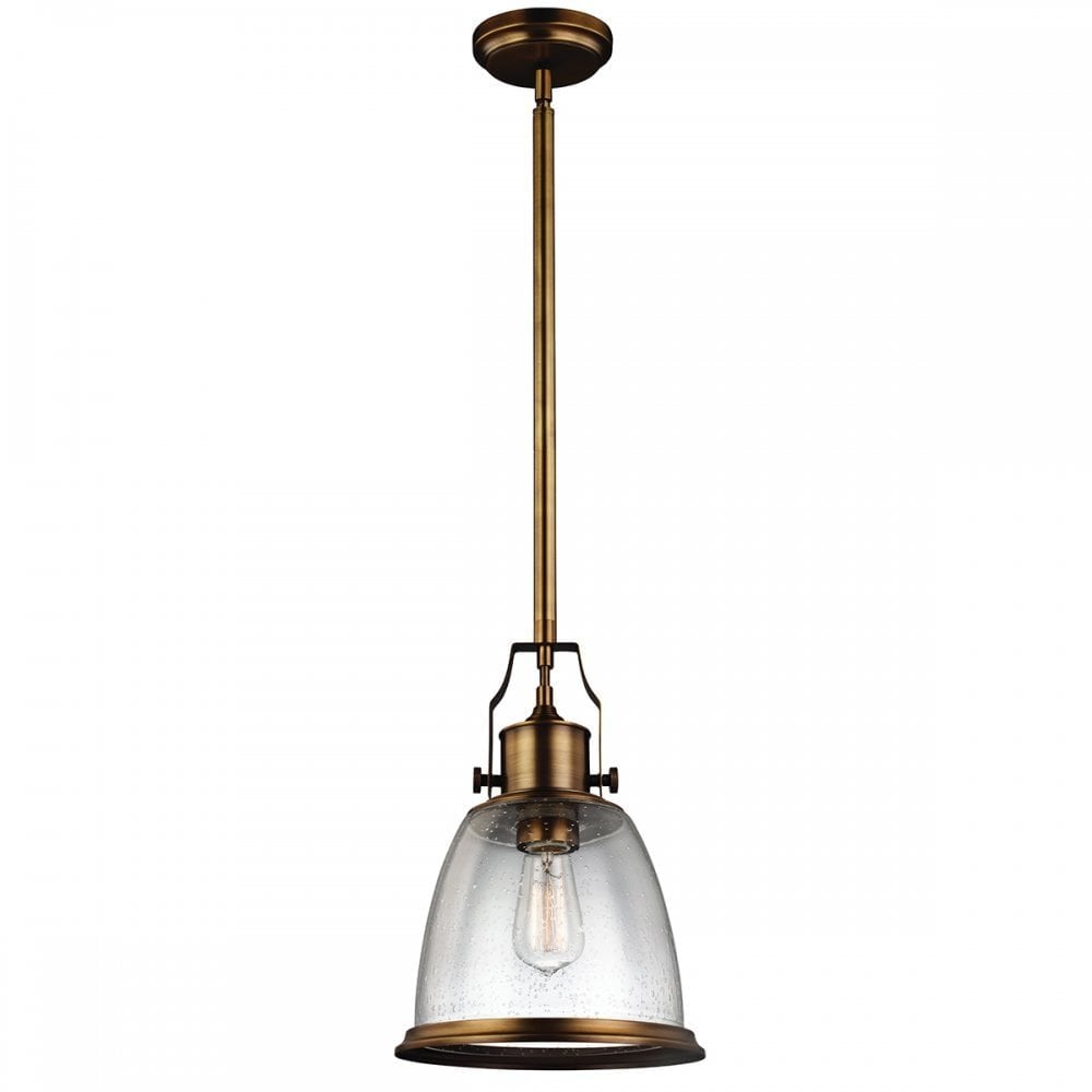 FE/HOBSON/P/M AB Hobson Medium Pendant Aged Brass