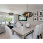 FE/WOODSTOCK/P/L Woodstock 6 Light Large Chandelier