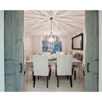 FE/WOODSTOCK/P/L Woodstock 6 Light Large Chandelier