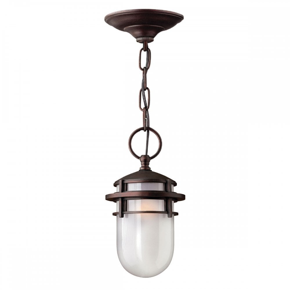 HK/REEF8 VZ Reef 1 Light Chain Lantern Victorian Bronze
