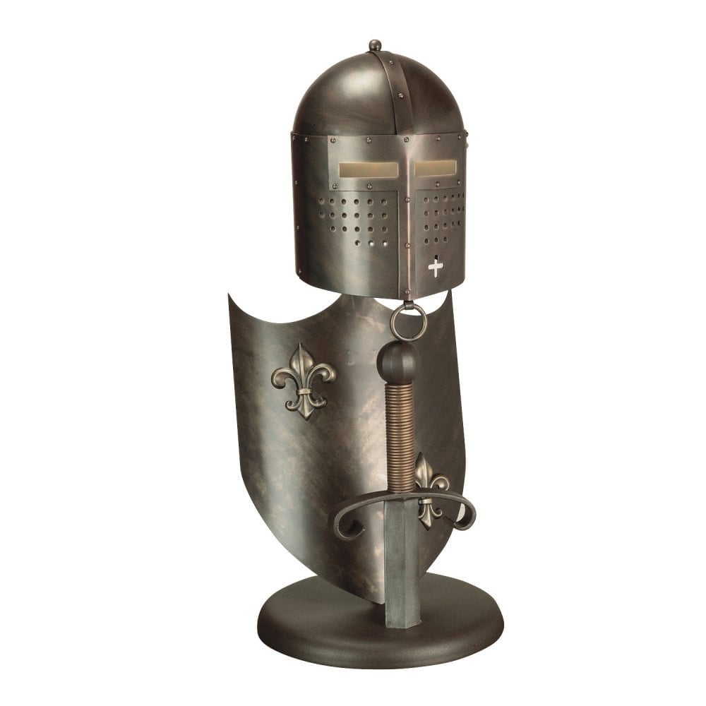 CRUSADER T/L Crusader One Light Table Lamp Burnished Bronze