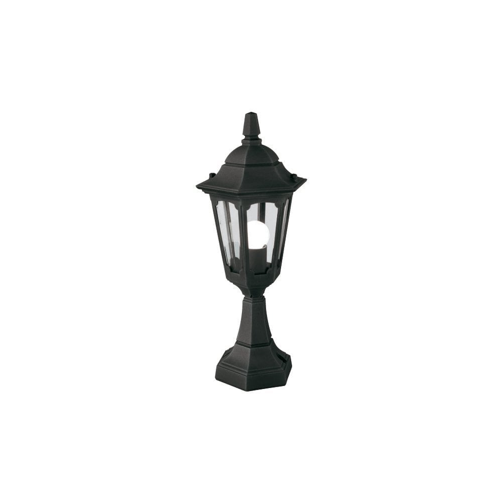 PRM4 BLACK Parish Mini Pedestal Lantern Black