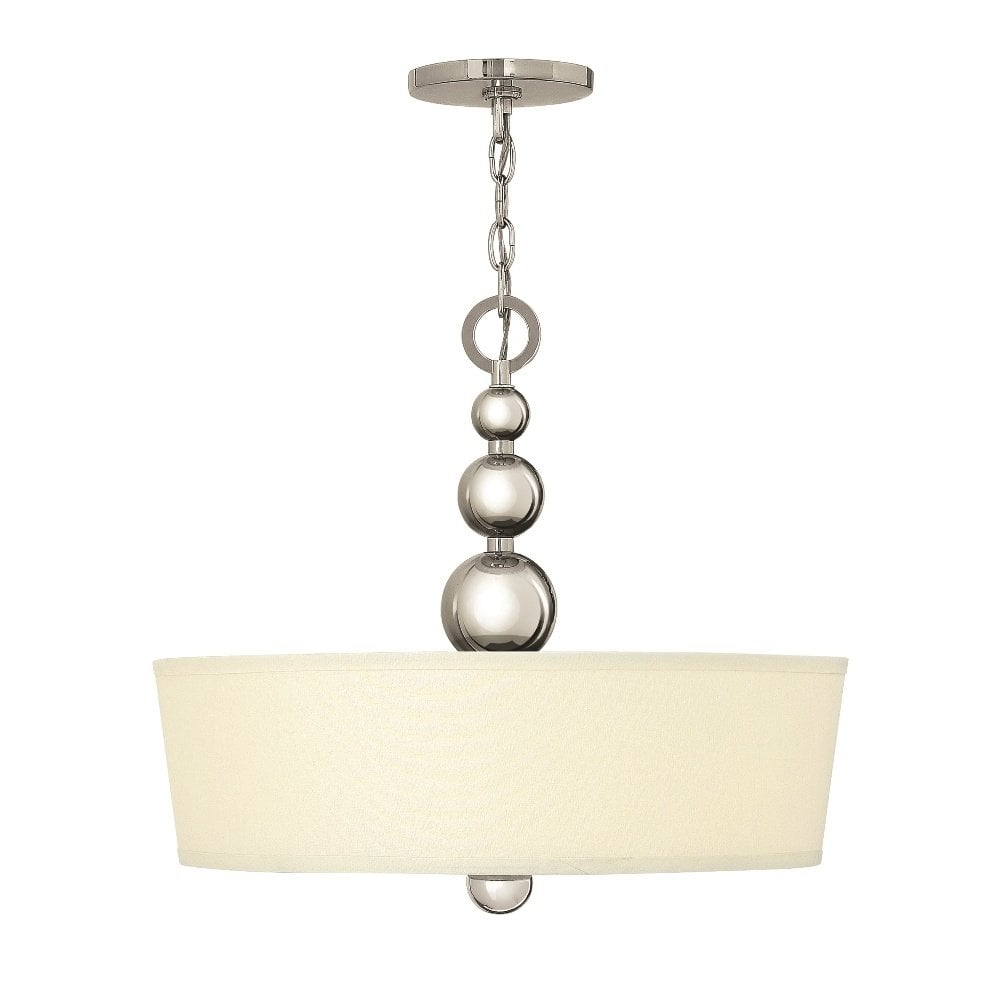 HK/ZELDA/P/B PN Zelda Chandelier Polished Nickel