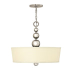 HK/ZELDA/P/B PN Zelda Chandelier Polished Nickel