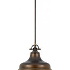 QZ/EMERY/P/M PN Emery Medium Pendant Palladian Bronze (S)