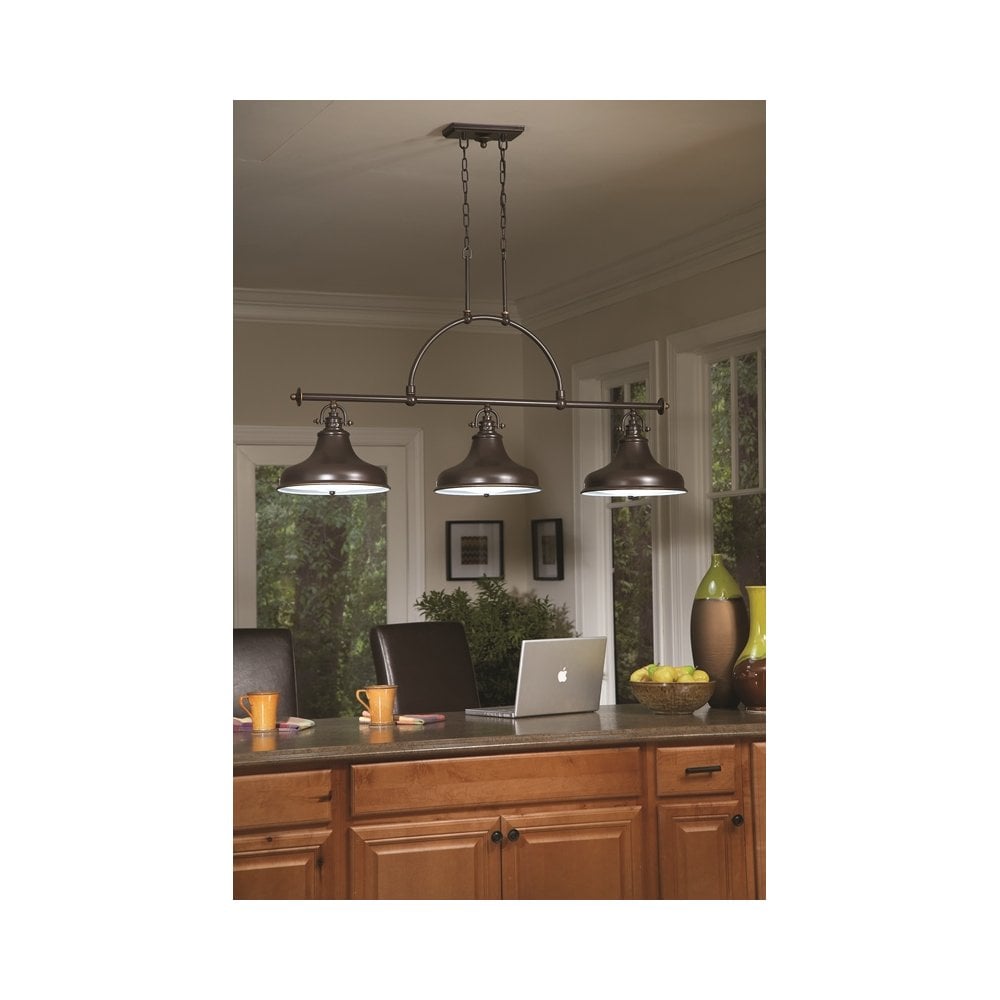 QZ/EMERY3P PN Emery Island Light Palladian Bronze