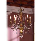 QZ/MARQUETTE6/A Marquette 6 Light Chandelier