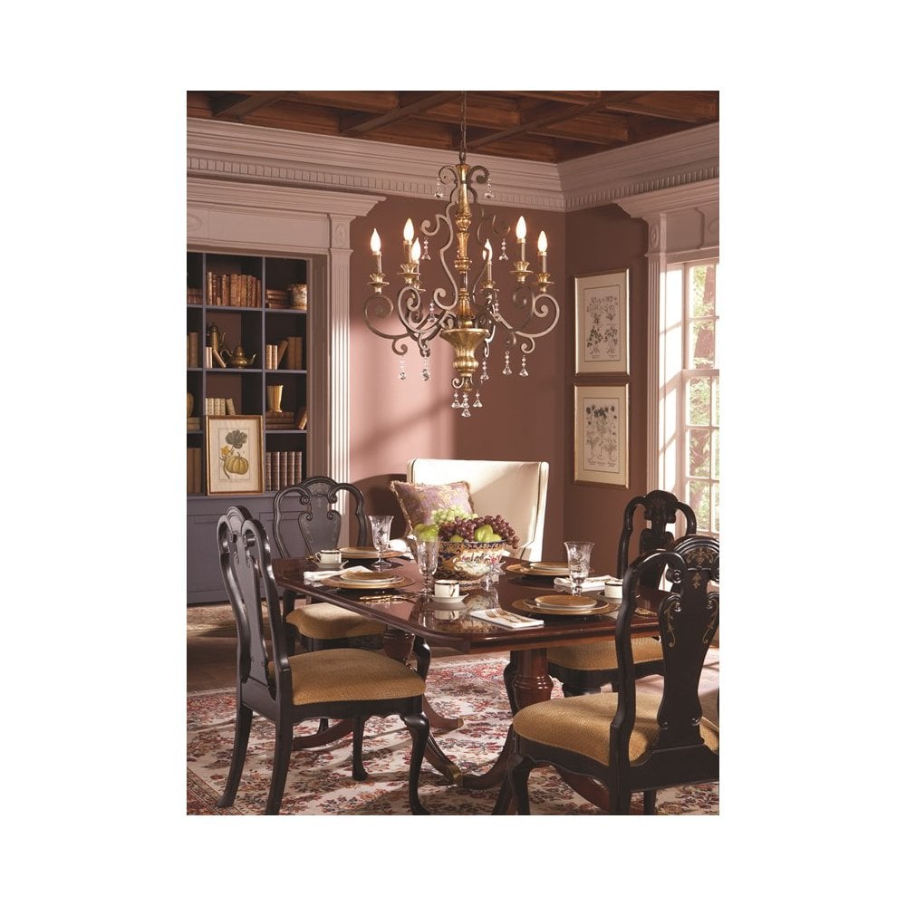 QZ/MARQUETTE6/A Marquette 6 Light Chandelier