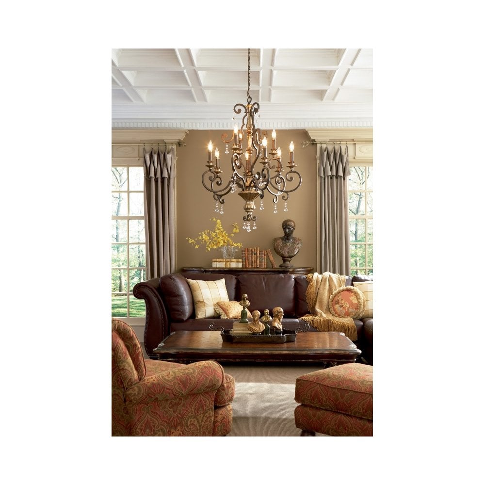 QZ/MARQUETTE6/A Marquette 6 Light Chandelier