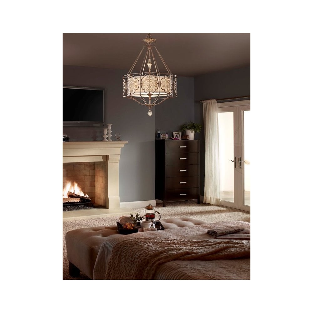 FE/MARCELLA4 Marcella 4 Light Chandelier