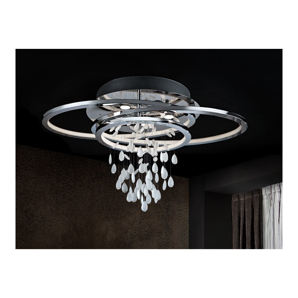 696318 Bruma 5 Light Pendant Chrome