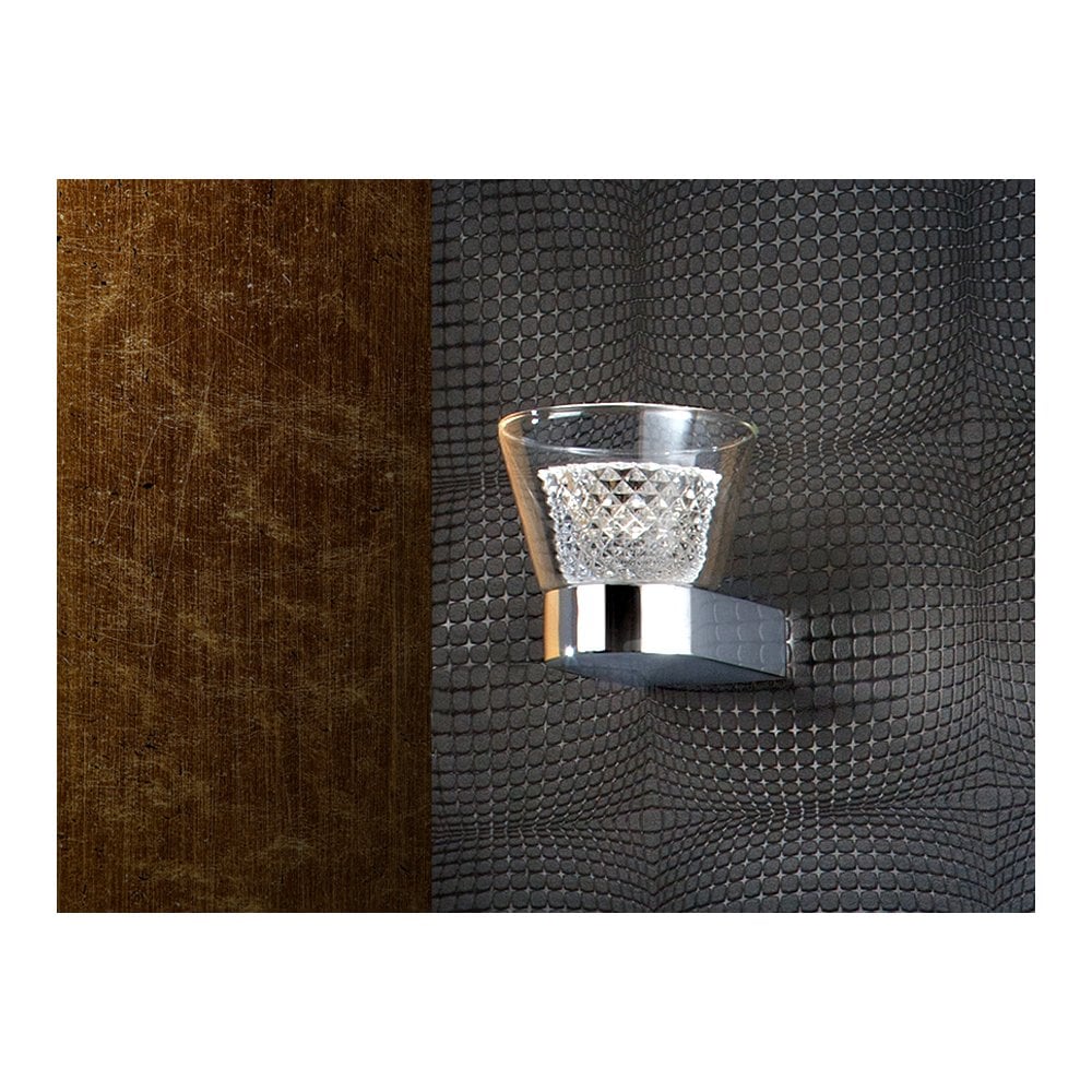 673938 Lucia 1 Light Wall Light Chrome