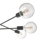 Dar ALA0622 Alana 6 Light Pendant Black