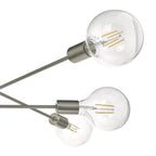 Dar ALA0646 Alana 6 Light Pendant Satin Chrome