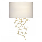 Dar CEV0735 Cevero Wall Light Gold C/W Shade (SD)