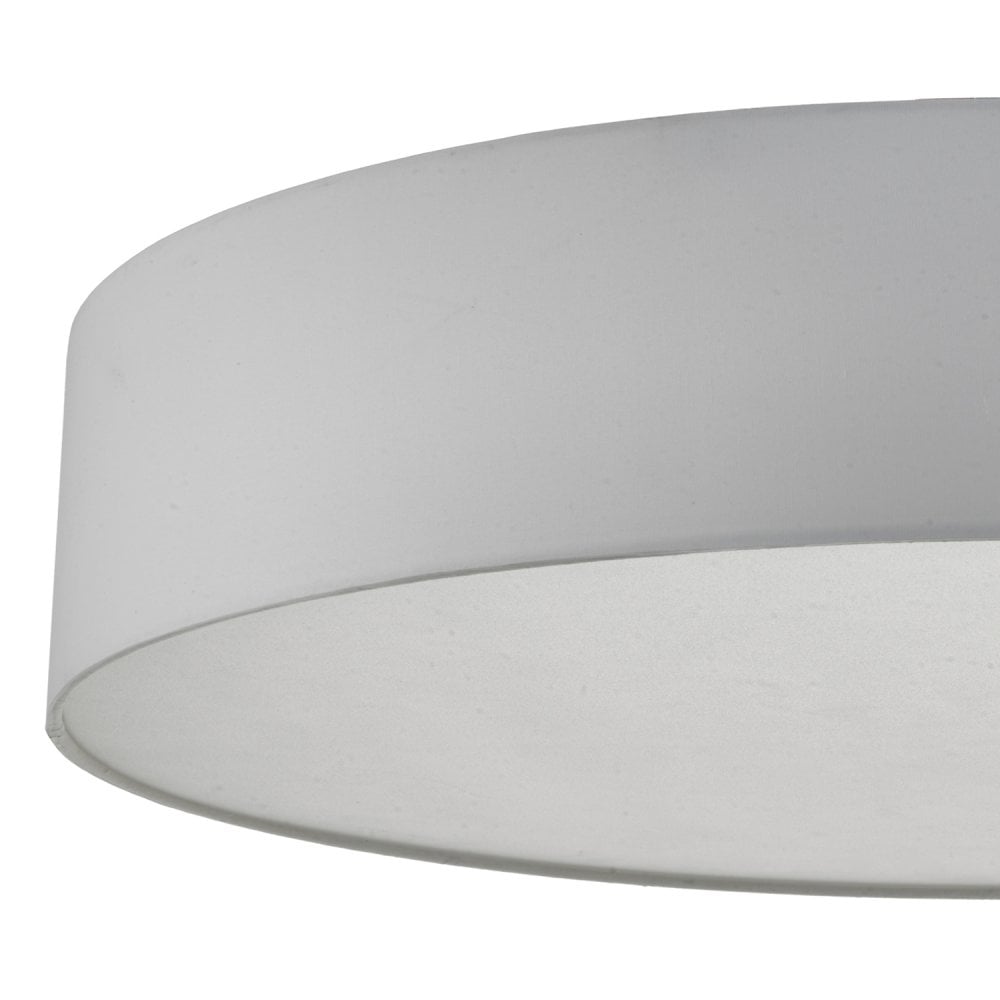 Dar CIE4815 Cierro 6 Light Flush Ivory